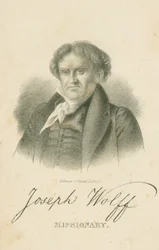 Joseph Wolff, missionnaire, 1835